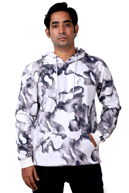 Marble Mist Cotton Fleece Premium Hoodie