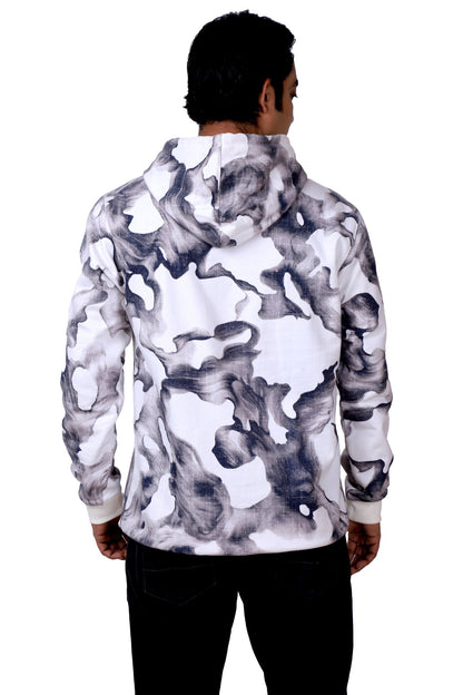 Marble Mist Cotton Fleece Premium Hoodie